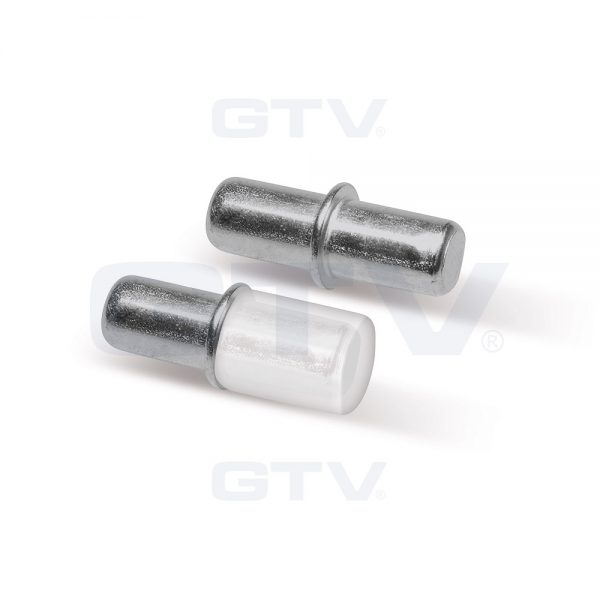 GTV Glass Shelf Supports Plug in Steel Pegs Pins